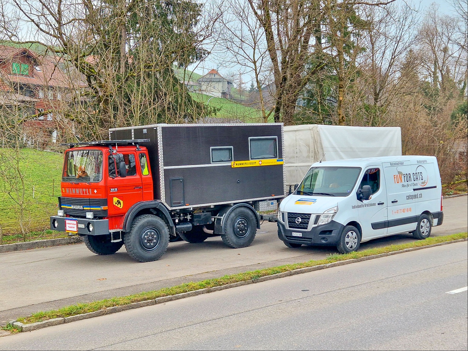 Hilfsprojekt für ein ukrainisches Dorf