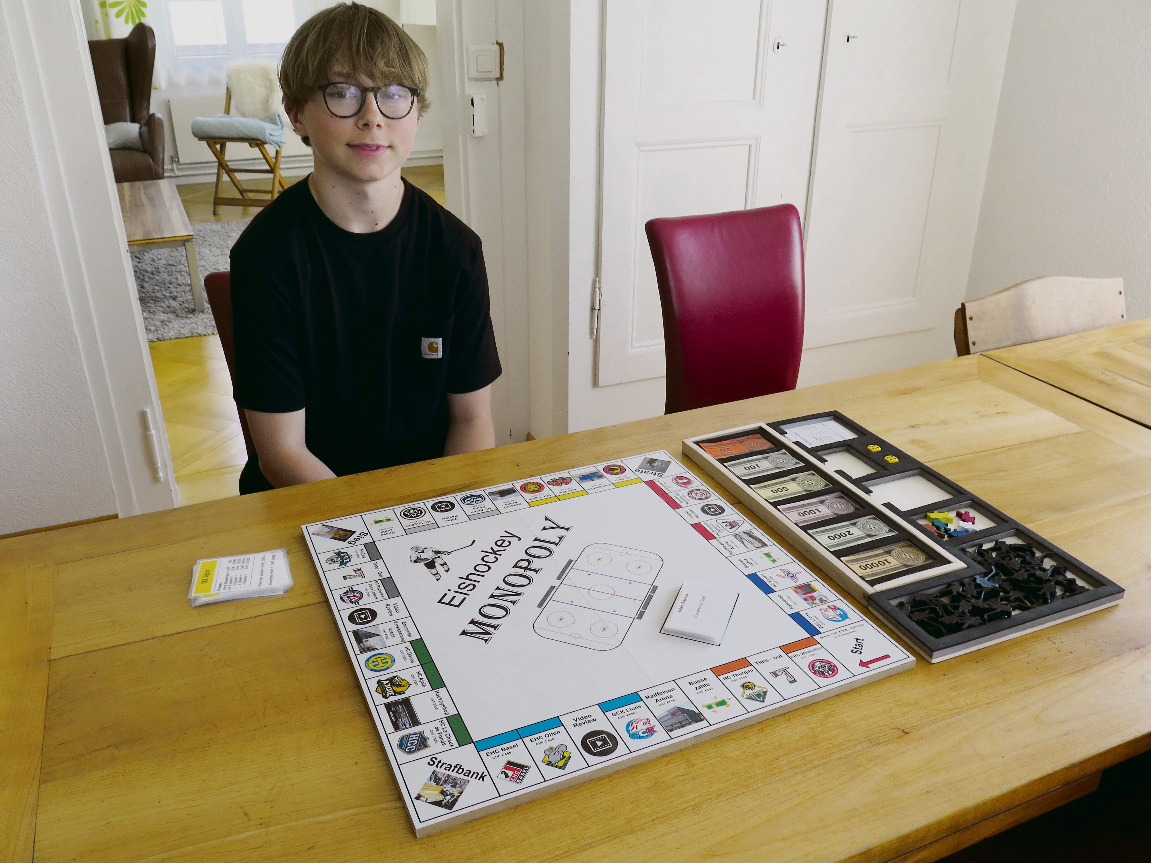 Wenn ein Schüler ein Monopoly kreiert