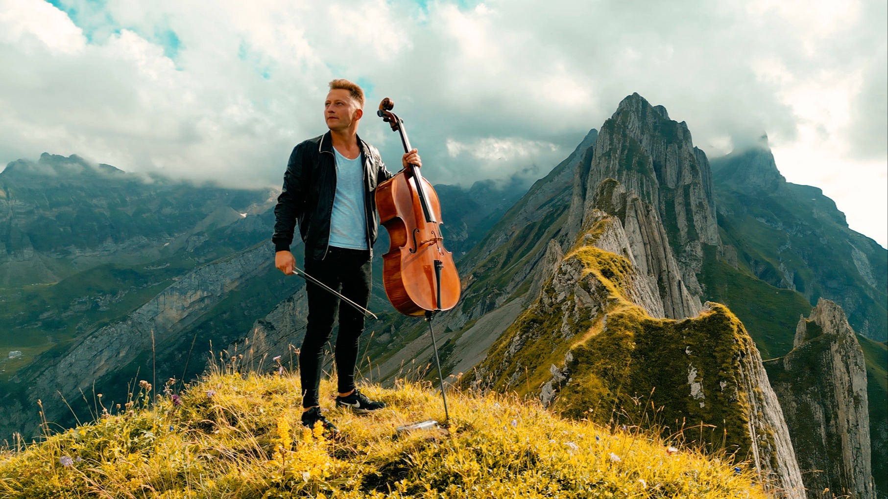 Ein Emmentaler Cellist als Social-Media-Star