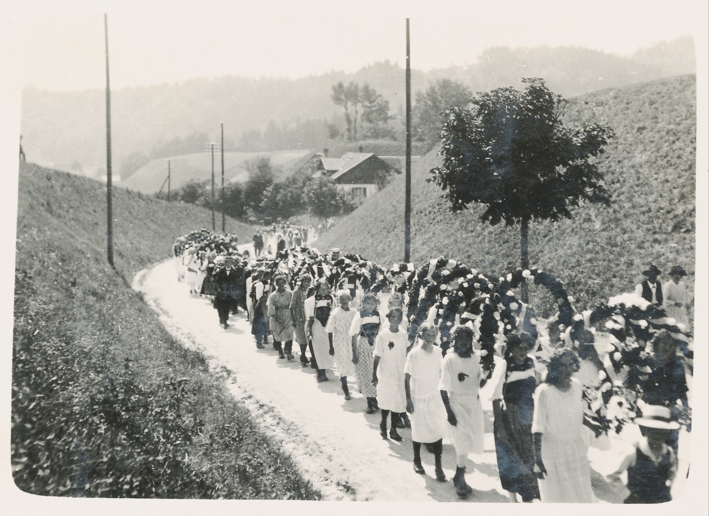 Umzug am Schulfest